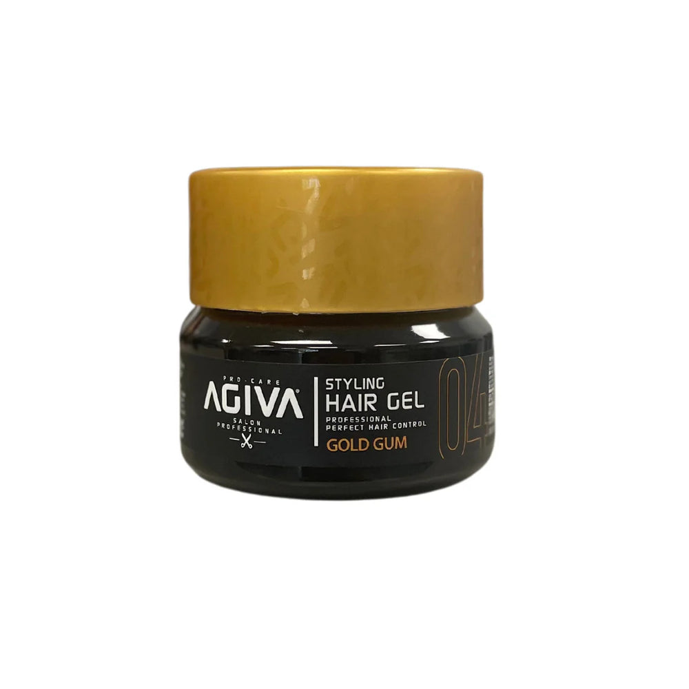 Agiva Hair Styling Gel Gum 700ml/23.7oz - 04++ Gold