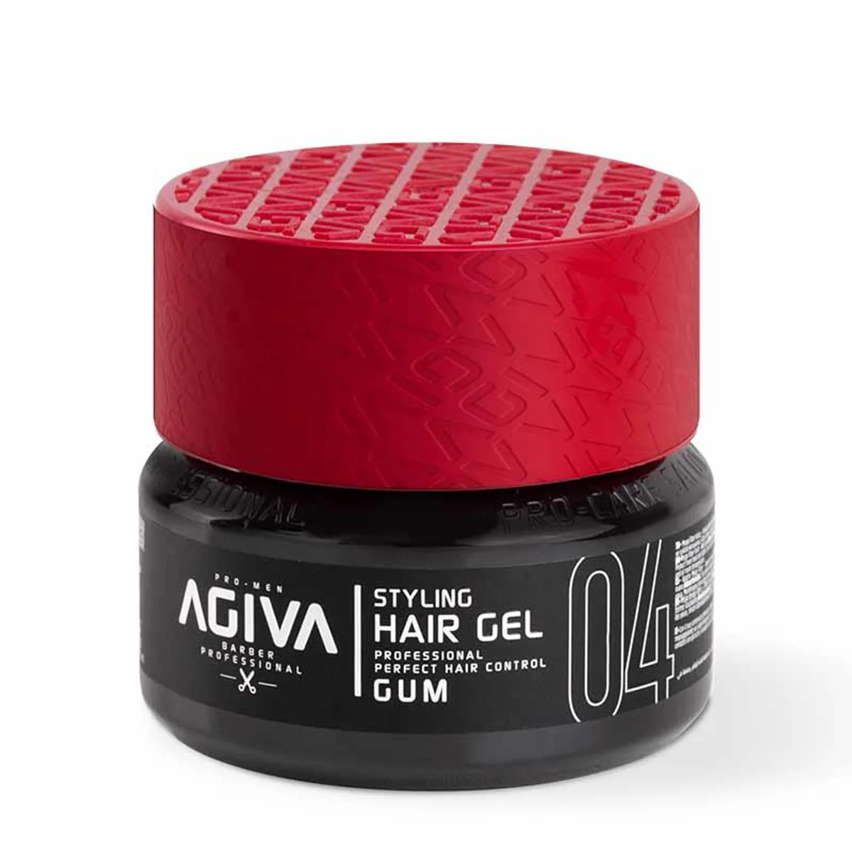 Agiva Hair Styling Gel Gum 700ml/23.7oz - 04 Red