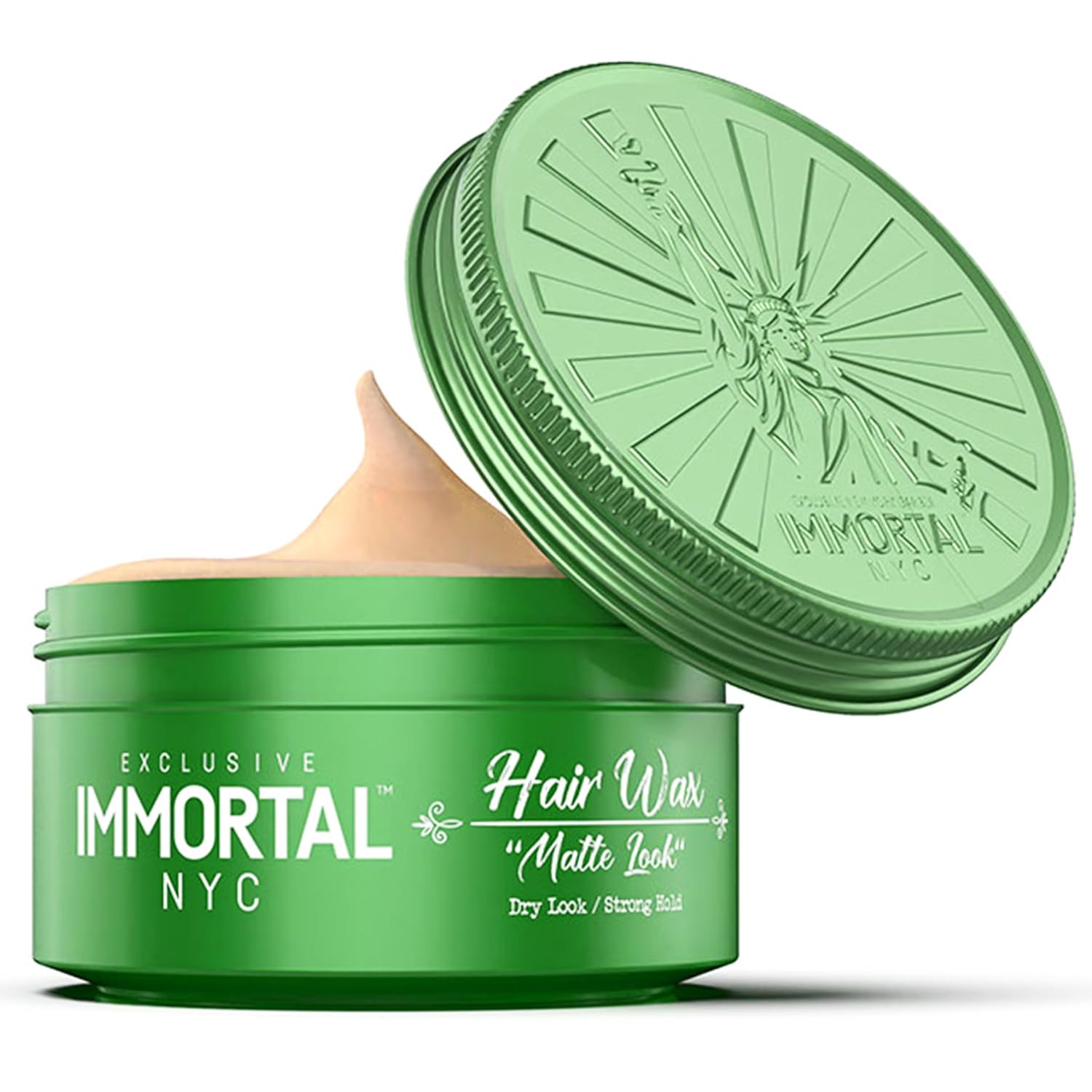 Immortal NYC Hair Wax 5.07oz - Matte Look Dry Look/Strong Hold
